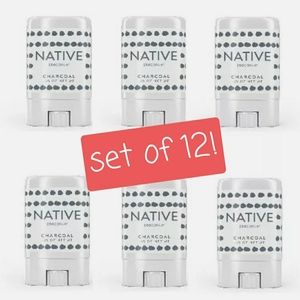 Native Deodorant Travel Size Charcoal Unisex Scent